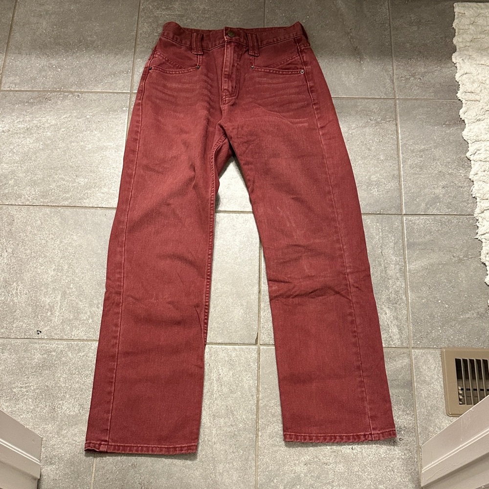 BDG women’s Corduroy Pants in Deep Red